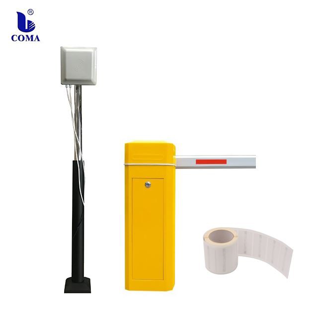 ব্যারিয়ার গেট সহ UHF RFID পার্কিং সিস্টেম সফটওয়্যার স্মার্ট কার পার্কিং সিস্টেম
